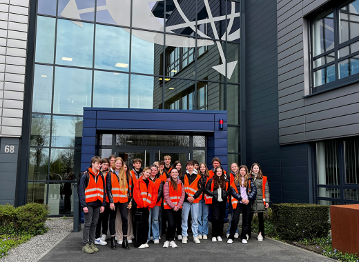 Betriebsbesichtigung bei der Firma Koch